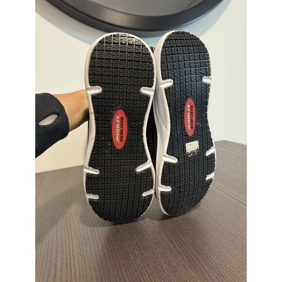 Men’s Sneakers Athletic Shoes SKECHERS Work Jevion Comp Toe 10.5 Slip Resistant - Picture 6 of 7